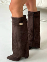 Solara | Women’s Knee-High Flared Boots