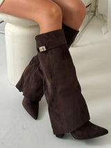 Solara | Women’s Knee-High Flared Boots