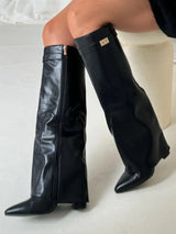 Solara | Women’s Knee-High Flared Boots