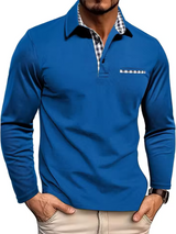 Edison | Men’s Long Sleeve Polo Shirt