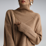 Elario | Luxury Cashmere Turtleneck Sweater