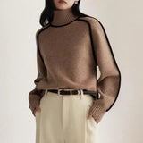 Elizee | Women’s Premium Knit Turtleneck Sweater