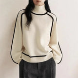 Elizee | Women’s Premium Knit Turtleneck Sweater