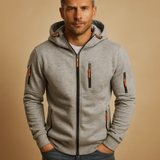 Ariston | Men’s Zip Hoodie with Modern Comfort