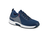 Blue Comfort Sneakers with Ortho-Cushion™ System for Walking Ease
