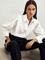 Cheenia | Women’s Classic White Cotton Shirt