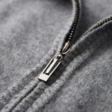 Orvio | Men’s Cashmere Zip-Up Vest
