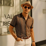 Montiero | Men’s Slim Fit Herringbone Shirt