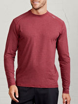 Carrollton Long Sleeve Gym Top for Men | Moisture-Wicking Activewear T-Shirt in Black, Navy, Grey
