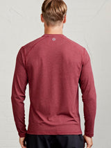 Carrollton Long Sleeve Gym Top for Men | Moisture-Wicking Activewear T-Shirt in Black, Navy, Grey