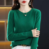 Cashie | Women’s Cashmere Sweater with Crew Neck