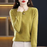 Cashie | Women’s Cashmere Sweater with Crew Neck