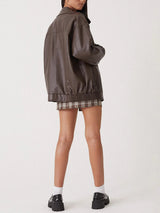 Celestine | Women’s Oversized Faux-Leather Jacket