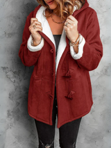 Charina | Women’s Hooded Fleece Coat