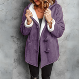 Charina | Women’s Hooded Fleece Coat