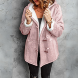 Charina | Women’s Hooded Fleece Coat