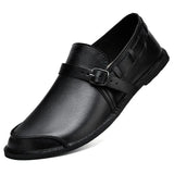 Colby | Men’s Burnished Leather Monk Strap Loafers