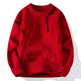 Corvanio | Men’s Patchwork Knit Sweater