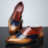 Montclair | Men’s Patent Leather Brogue Dress Shoes