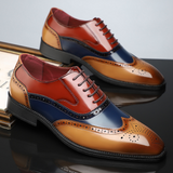 Montclair | Men’s Patent Leather Brogue Dress Shoes