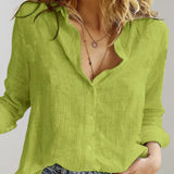 Divine | Women’s Linen Blend Blouse