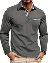 Edison | Men’s Long Sleeve Polo Shirt