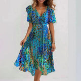Elaine | Women’s Floral Midi Dress