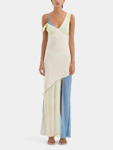 Elaiza | Women’s Asymmetric Pastel Maxi Dress