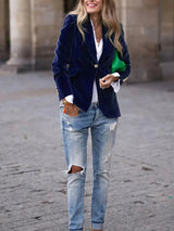 Ardessa | Women’s Velvet Tailored Blazer