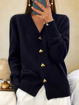 Elira | Women’s Buttoned Knit Cardigan