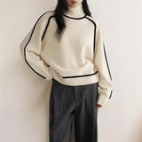 Elizee | Women’s Premium Knit Turtleneck Sweater