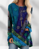 Evanthe | Women’s Ethnic Print Blouse