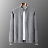 Orvio | Men’s Cashmere Zip-Up Vest