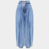 Gianna | Women’s High-Waisted Balloon Denim Trousers