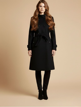 Gracina | Women’s Mid-Length Double-Breasted Coat