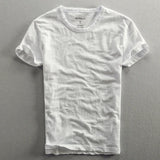 Hiroshi | Men’s Japanese-Inspired Organic Cotton O-Neck Shirt