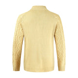 Hawt | Men’s Cable-Knit Wool-Blend Cardigan