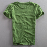 Hiroshi | Men’s Japanese-Inspired Organic Cotton O-Neck Shirt