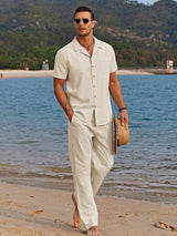Jameson | Men’s Lightweight Summer Linen Beach Set