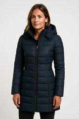 Jennilyn | Women’s Quilted Mid-Length Puffer Coat