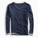 Kaito | Men’s Japanese-Inspired V-Neck Cotton Shirt
