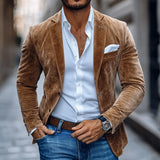 Kingston | Men’s Solid Two-Button Blazer