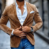 Kingston | Men’s Solid Two-Button Blazer