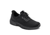 Kita Sporty Slip-On Sneakers in Black with Ortho-Cushion™ Comfort System
