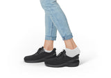 Kita Sporty Slip-On Sneakers in Black with Ortho-Cushion™ Comfort System