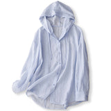 Kye | Women’s Cotton-Linen Lightweight Hoodie