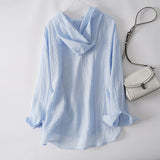 Kye | Women’s Cotton-Linen Lightweight Hoodie