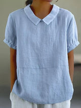 Leony | Women’s Relaxed Collar Blouse