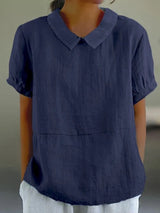 Leony | Women’s Relaxed Collar Blouse