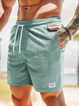 Lucario | Men’s Striped Summer Swim Shorts